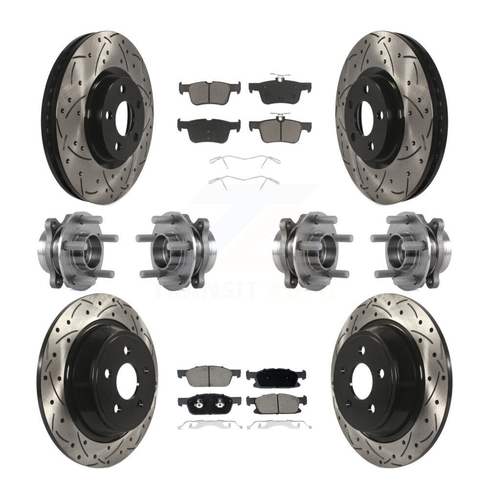 Transit Auto KBB-119874 Wheel Bearing and Hub Assembly for 2018-2020 Lincoln Continental - Front and Rear product image
