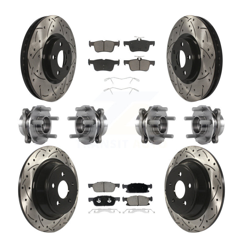 Transit Auto KBB-119874 Wheel Bearing and Hub Assembly for 2018-2020 Lincoln Continental - Front and Rear product image