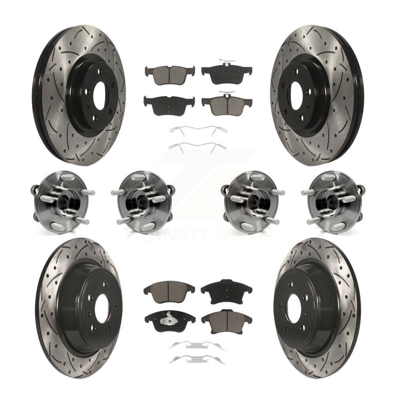 Transit Auto KBB-119875 Wheel Bearing and Hub Assembly for 2013-2016 Lincoln MKZ - Front and Rear product image