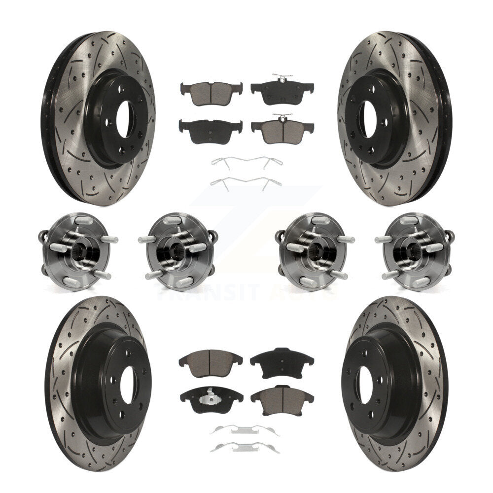 Transit Auto KBB-119878 Wheel Bearing and Hub Assembly for 2013-2018 Ford Fusion - Front and Rear product image