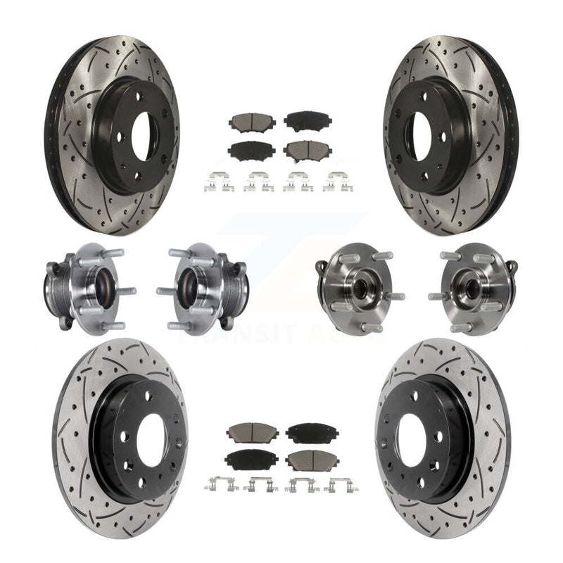 Transit Auto KBB-119879 Wheel Bearing and Hub Assembly for 2014-2018 Mazda 3, Mazda 3 Sport - Front and Rear product image