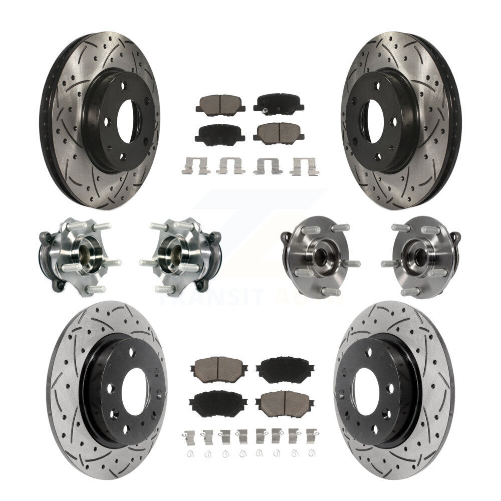 Transit Auto KBB-119881 Wheel Bearing and Hub Assembly for 2014-2018 Mazda 3, Mazda 3 Sport - Front and Rear product image