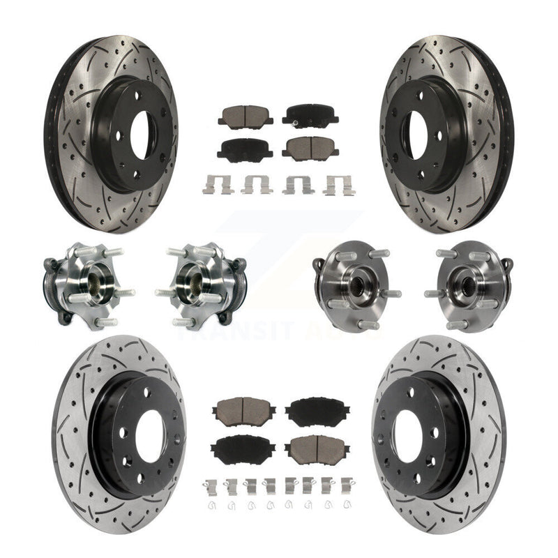 Transit Auto KBB-119881 Wheel Bearing and Hub Assembly for 2014-2018 Mazda 3, Mazda 3 Sport - Front and Rear product image