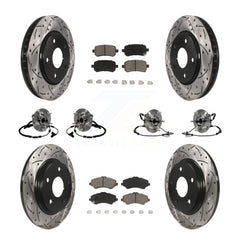 Transit Auto KBB-119883 Wheel Bearing and Hub Assembly for 2012 Chrysler Town & Country, Dodge Grand Caravan, Ram C/V - Front and Rear product image