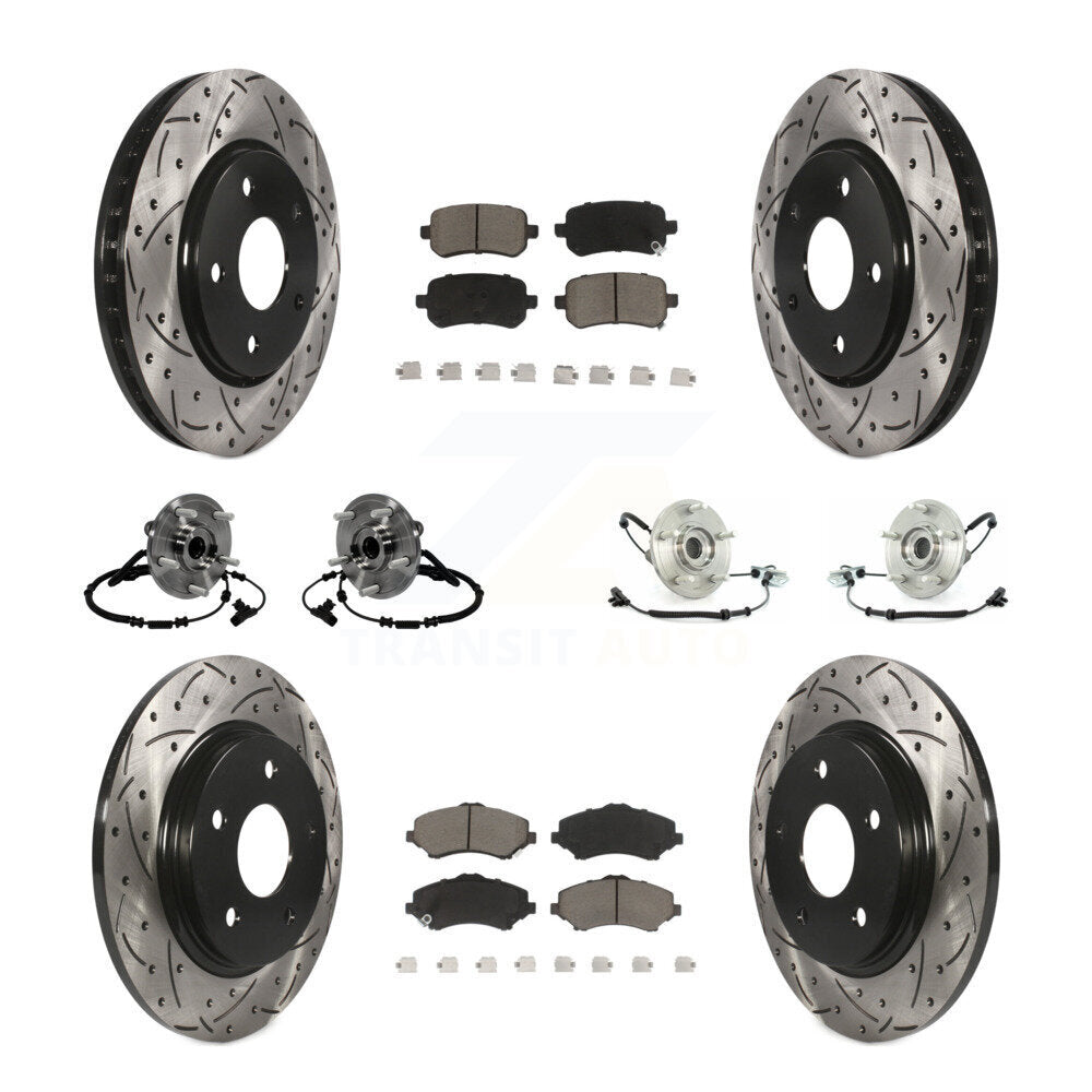 Transit Auto KBB-119887 Wheel Bearing and Hub Assembly for 2012 Volkswagen Routan - Front and Rear product image
