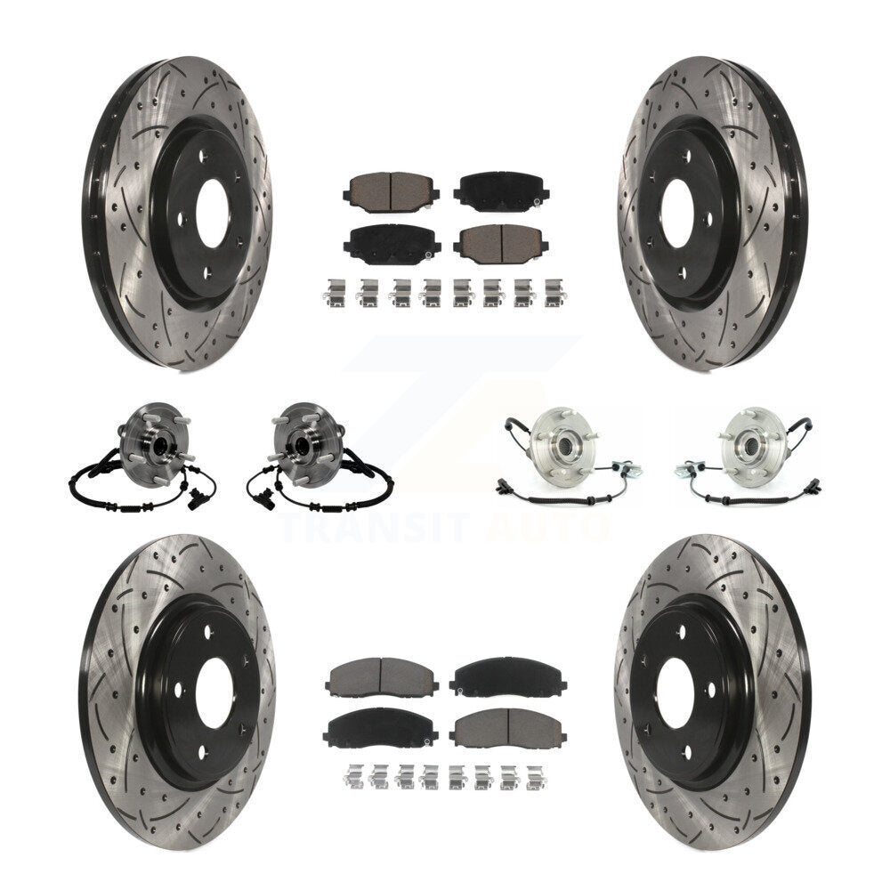 Transit Auto KBB-119888 Wheel Bearing and Hub Assembly for 2012 Volkswagen Routan - Front and Rear product image