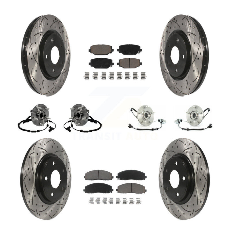 Transit Auto KBB-119888 Wheel Bearing and Hub Assembly for 2012 Volkswagen Routan - Front and Rear product image