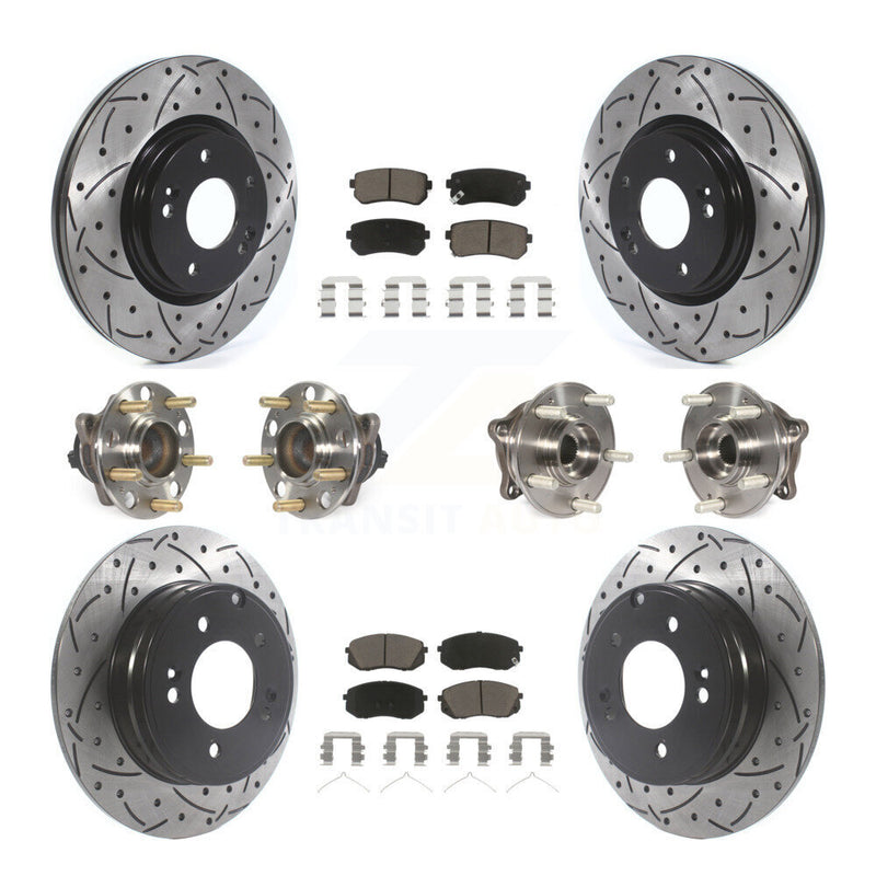 Transit Auto KBB-119890 Wheel Bearing and Hub Assembly for 2016 Hyundai Sonata - Front and Rear product image