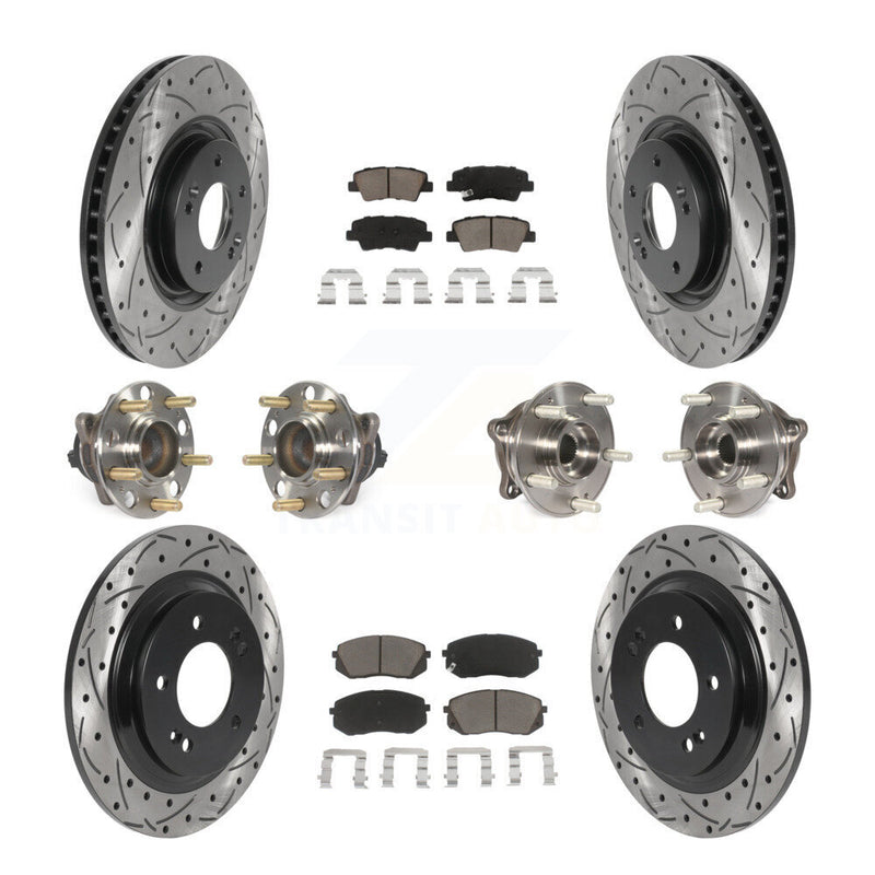 Transit Auto KBB-119891 Wheel Bearing and Hub Assembly for 2015 Hyundai Sonata - Front and Rear product image