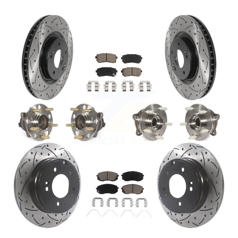 Transit Auto KBB-119892 Wheel Bearing and Hub Assembly for 2016-2019 Kia Optima - Front and Rear product image