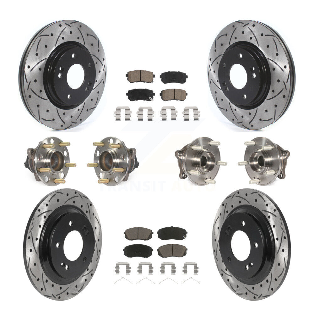 Transit Auto KBB-119893 Wheel Bearing and Hub Assembly for 2016 Kia Optima - Front and Rear product image