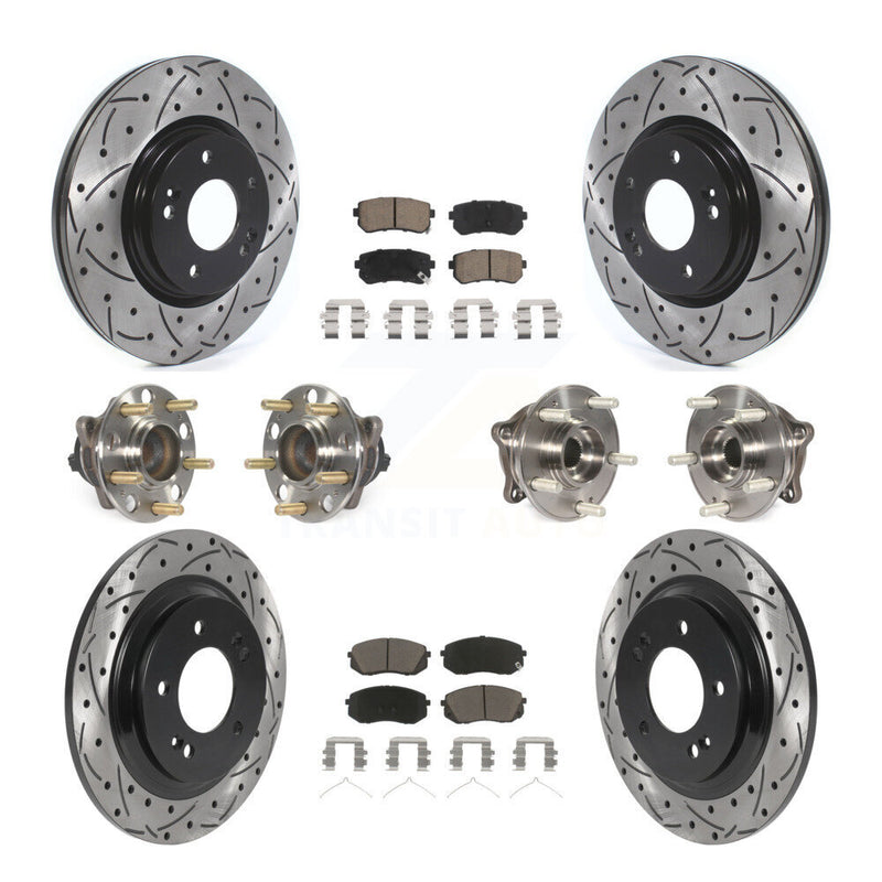 Transit Auto KBB-119893 Wheel Bearing and Hub Assembly for 2016 Kia Optima - Front and Rear product image