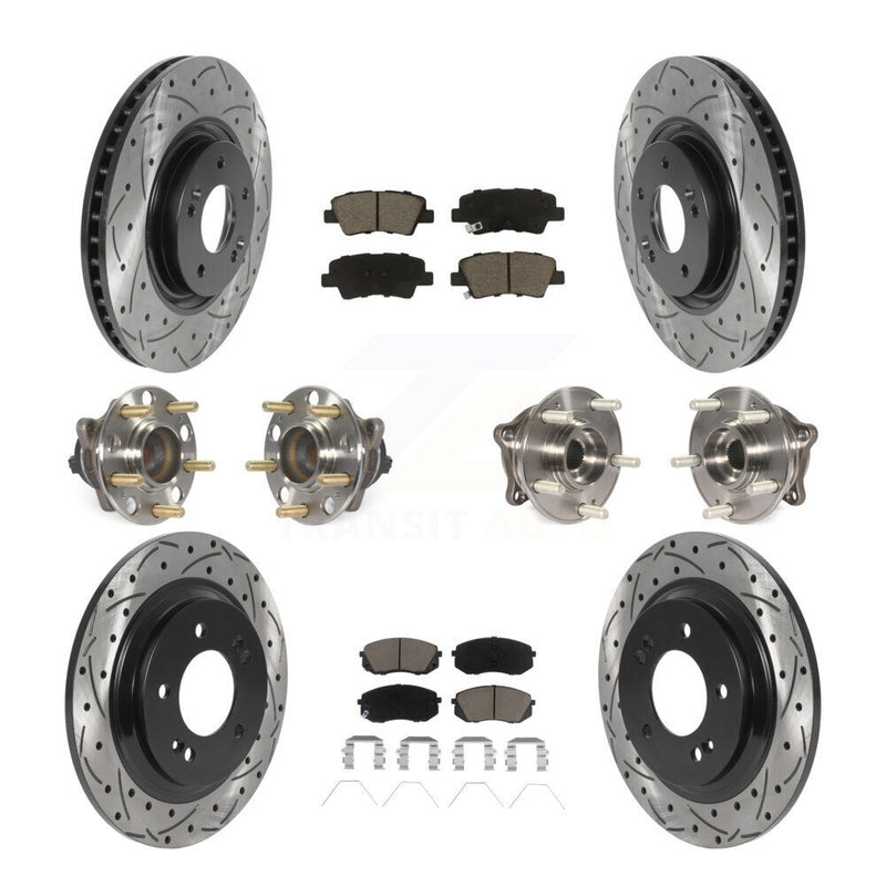 Transit Auto KBB-119895 Wheel Bearing and Hub Assembly for 2016-2019 Kia Optima - Front and Rear product image