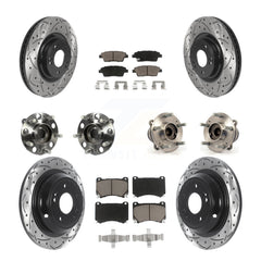 Transit Auto KBB-119896 Wheel Bearing and Hub Assembly for 2010-2014 Hyundai Genesis - Front and Rear product image
