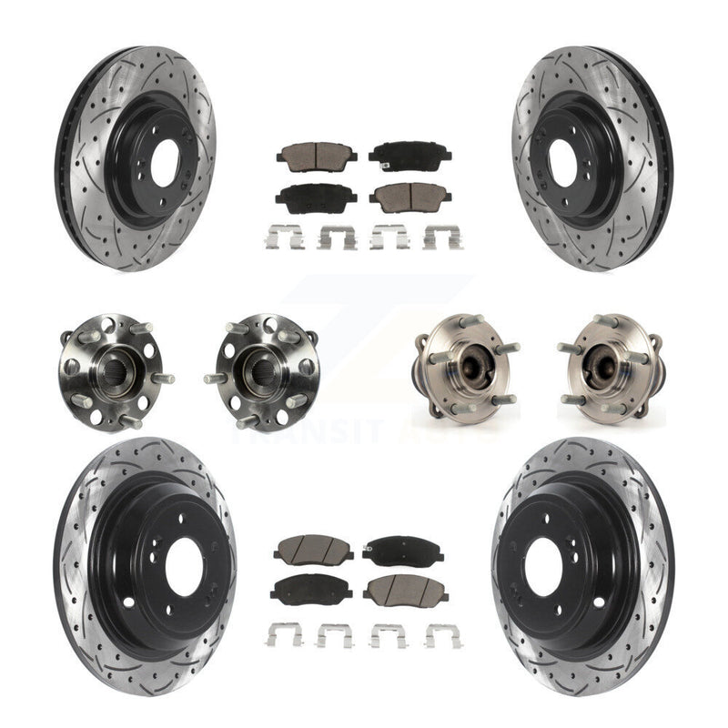Transit Auto KBB-119900 Wheel Bearing and Hub Assembly for 2012 Hyundai Genesis - Front and Rear product image