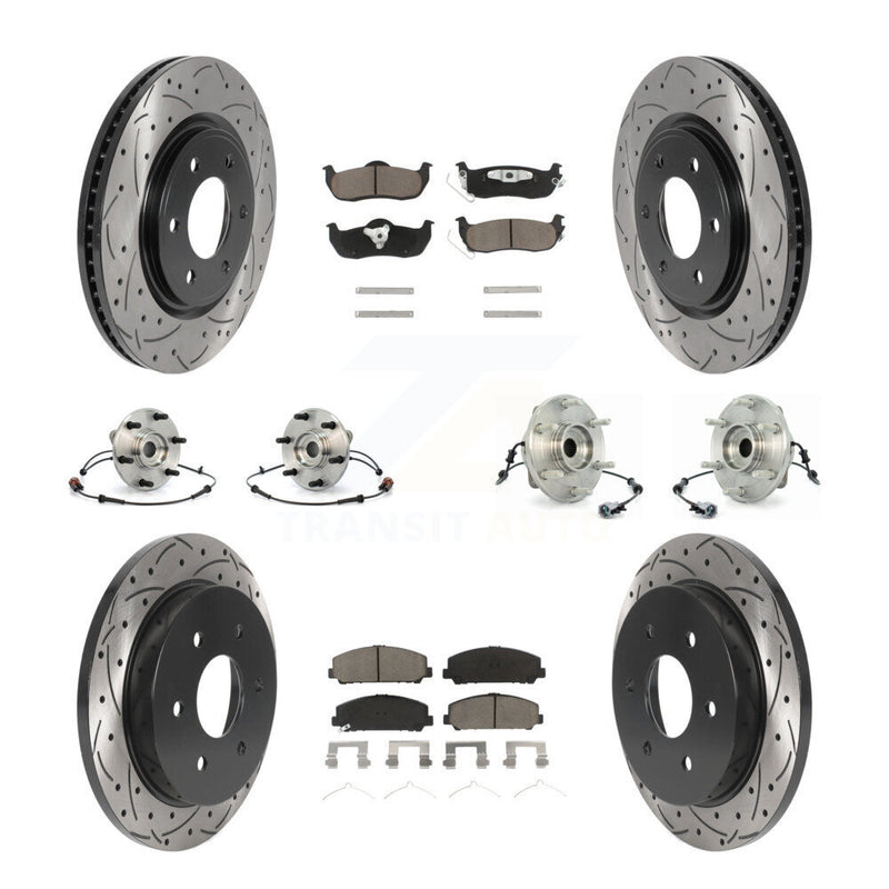 Transit Auto KBB-119902 Wheel Bearing and Hub Assembly for 2007 INFINITI QX56 - Front and Rear product image