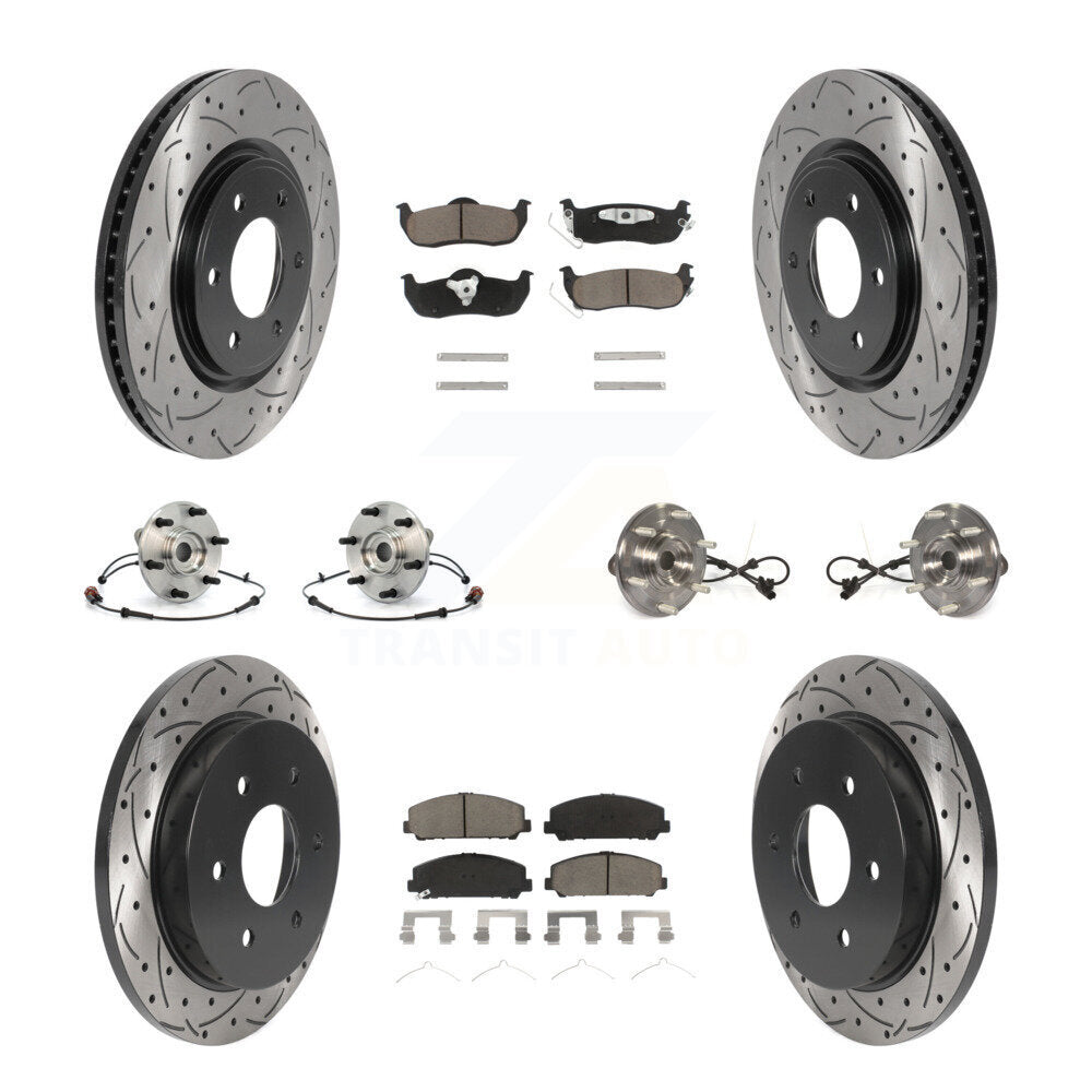 Transit Auto KBB-119903 Wheel Bearing and Hub Assembly for 2012-2015 Nissan Armada - Front and Rear product image
