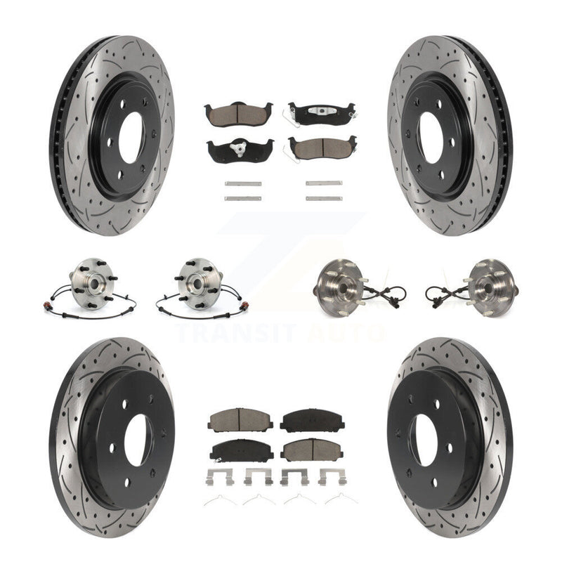 Transit Auto KBB-119903 Wheel Bearing and Hub Assembly for 2012-2015 Nissan Armada - Front and Rear product image