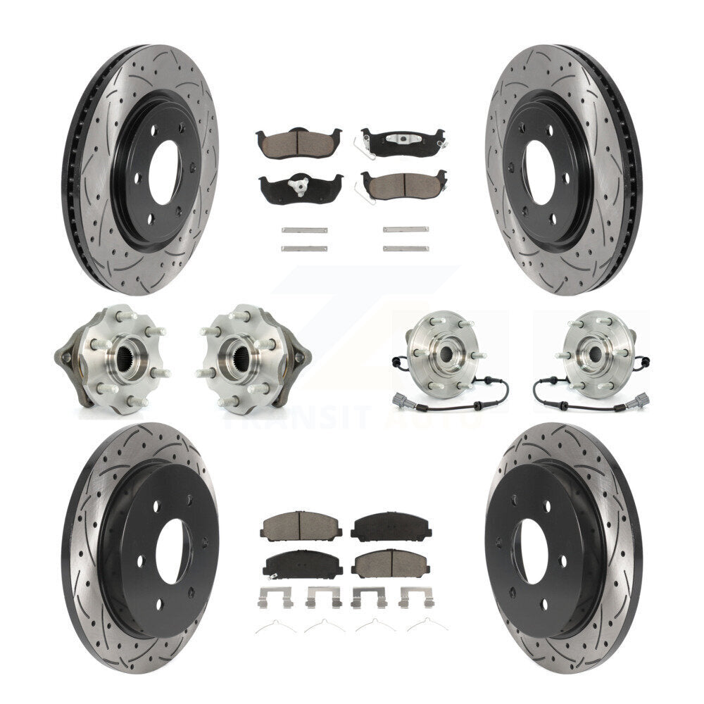 Transit Auto KBB-119904 Wheel Bearing and Hub Assembly for 2008 Nissan Armada - Front and Rear product image