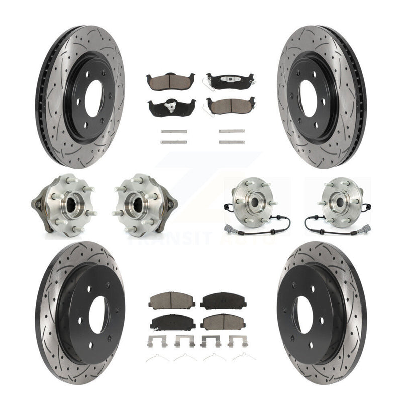 Transit Auto KBB-119904 Wheel Bearing and Hub Assembly for 2008 Nissan Armada - Front and Rear product image