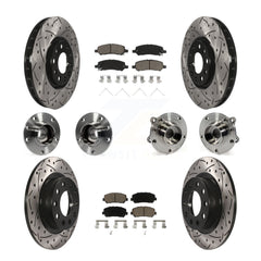 Transit Auto KBB-119907 Wheel Bearing and Hub Assembly for 2013-2016 Dodge Dart - Front and Rear product image