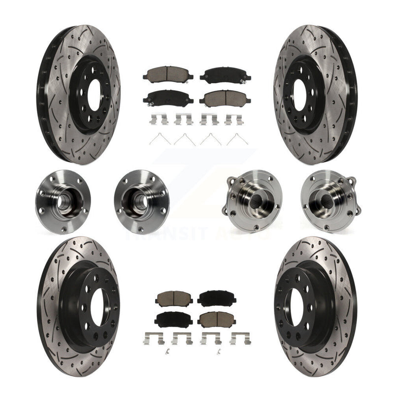 Transit Auto KBB-119907 Wheel Bearing and Hub Assembly for 2013-2016 Dodge Dart - Front and Rear product image
