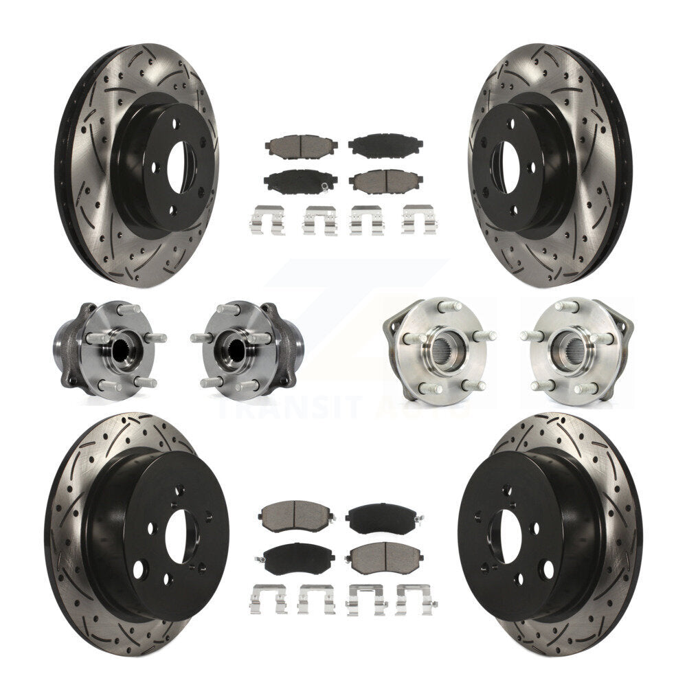 Transit Auto KBB-119909 Wheel Bearing and Hub Assembly for 2012-2013 Subaru Impreza - Front and Rear product image
