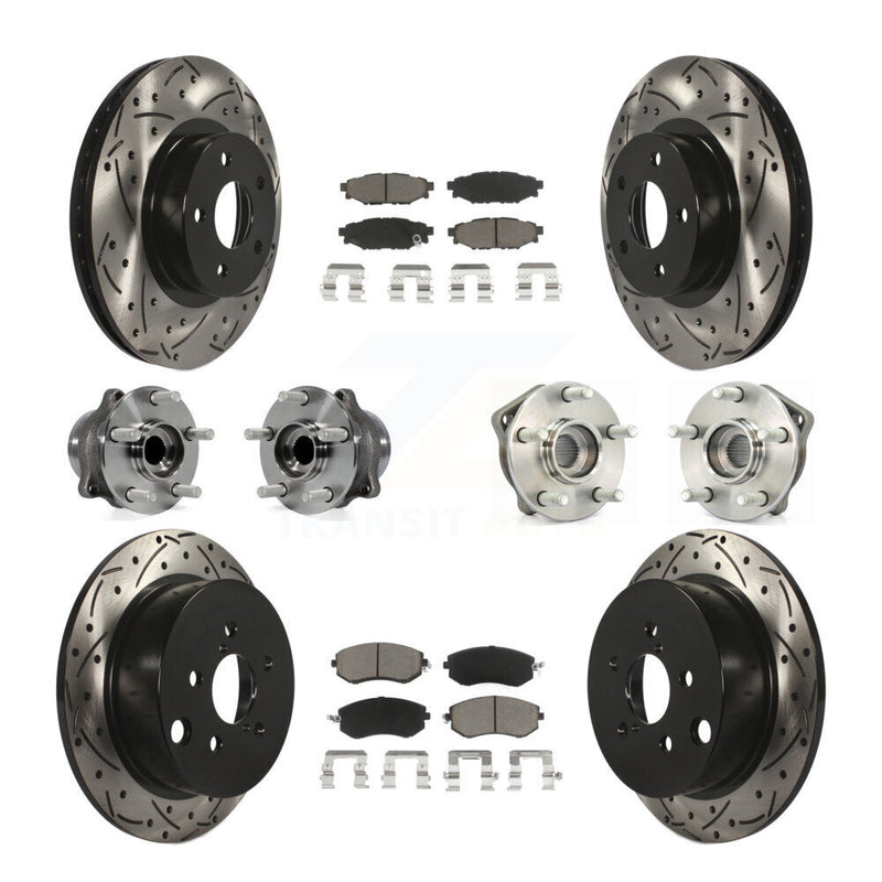 Transit Auto KBB-119909 Wheel Bearing and Hub Assembly for 2012-2013 Subaru Impreza - Front and Rear product image