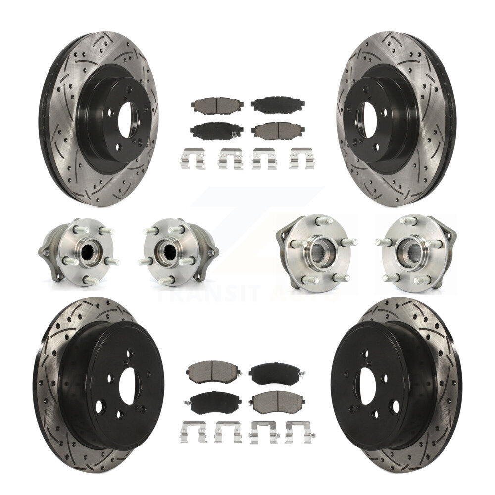 Transit Auto KBB-119910 Wheel Bearing and Hub Assembly for 2011-2014 Subaru Impreza, Subaru Legacy, Subaru Outback & more - Front and Rear product image