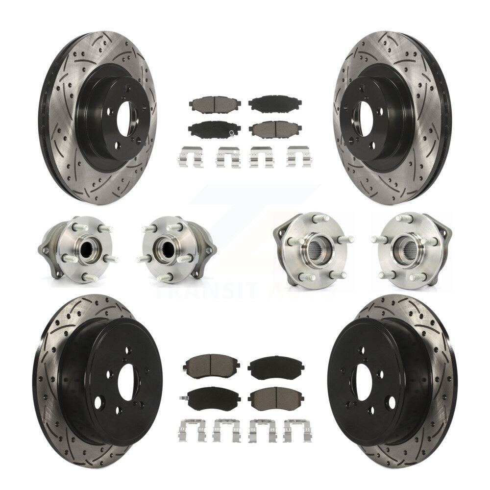 Transit Auto KBB-119919 Wheel Bearing and Hub Assembly for 2008-2013 Subaru WRX, Subaru Legacy, Subaru Impreza & more - Front and Rear product image