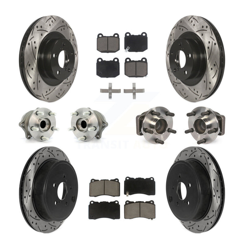 Transit Auto KBB-119921 Wheel Bearing and Hub Assembly for 2019 Toyota 86 - Front and Rear product image