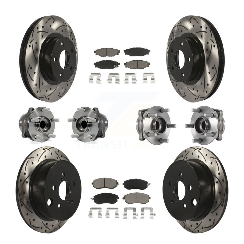 Transit Auto KBB-119923 Wheel Bearing and Hub Assembly for 2014-2016 Subaru Impreza - Front and Rear product image