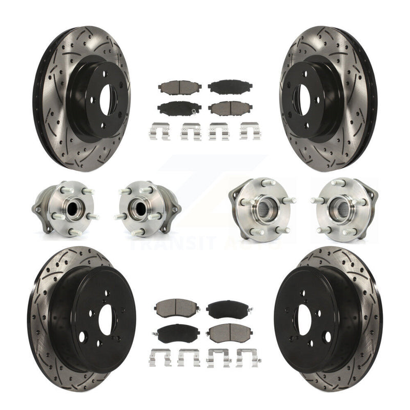 Transit Auto KBB-119924 Wheel Bearing and Hub Assembly for 2011 Subaru Impreza - Front and Rear product image