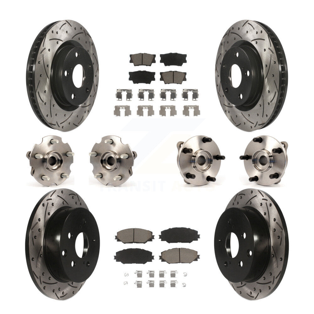 Transit Auto KBB-119928 Wheel Bearing and Hub Assembly for 2006-2012 Toyota RAV4 - Front and Rear product image