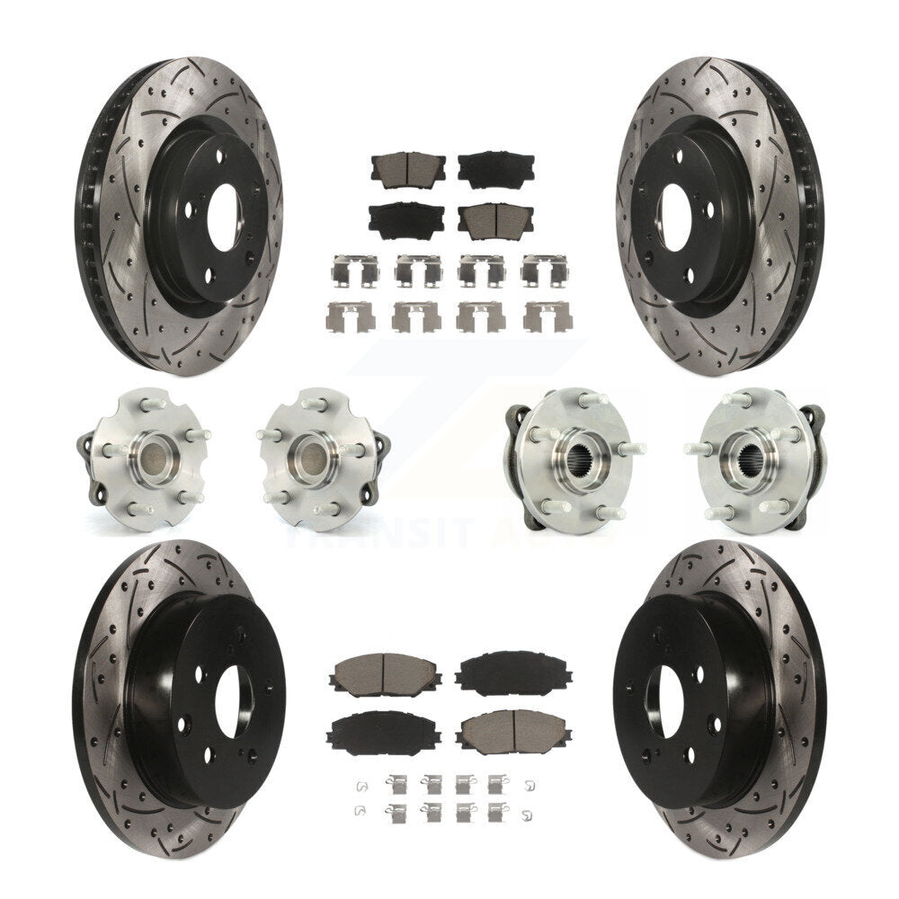 Transit Auto KBB-119929 Wheel Bearing and Hub Assembly for 2006-2018 Toyota RAV4 - Front and Rear product image
