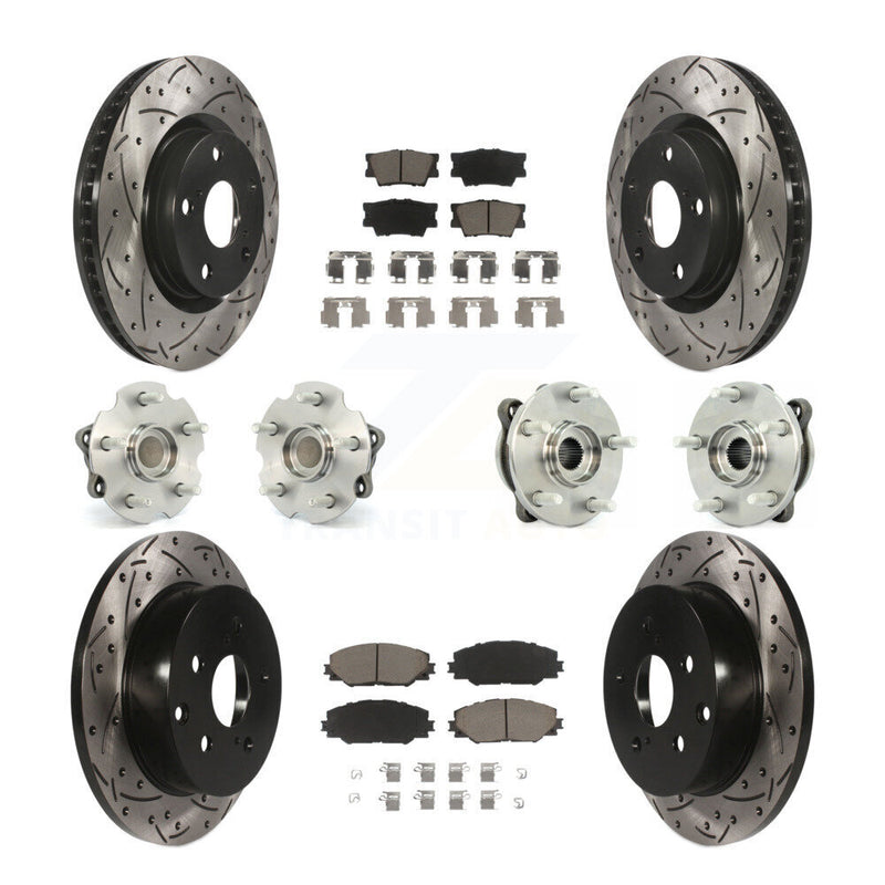 Transit Auto KBB-119929 Wheel Bearing and Hub Assembly for 2006-2018 Toyota RAV4 - Front and Rear product image