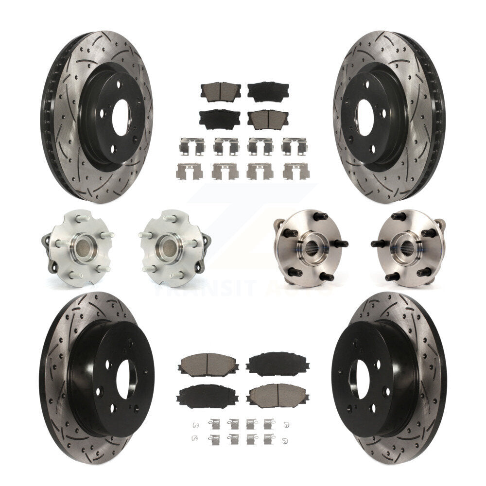 Transit Auto KBB-119930 Wheel Bearing and Hub Assembly for 2006-2012 Toyota RAV4 - Front and Rear product image