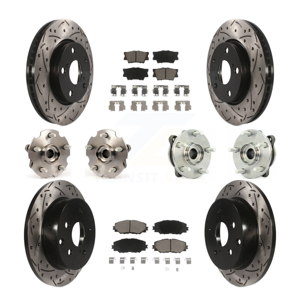 Transit Auto KBB-119931 Wheel Bearing and Hub Assembly for 2013-2018 Toyota RAV4 - Front and Rear product image
