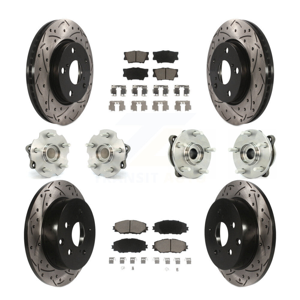 Transit Auto KBB-119932 Wheel Bearing and Hub Assembly for 2013-2018 Toyota RAV4 - Front and Rear product image
