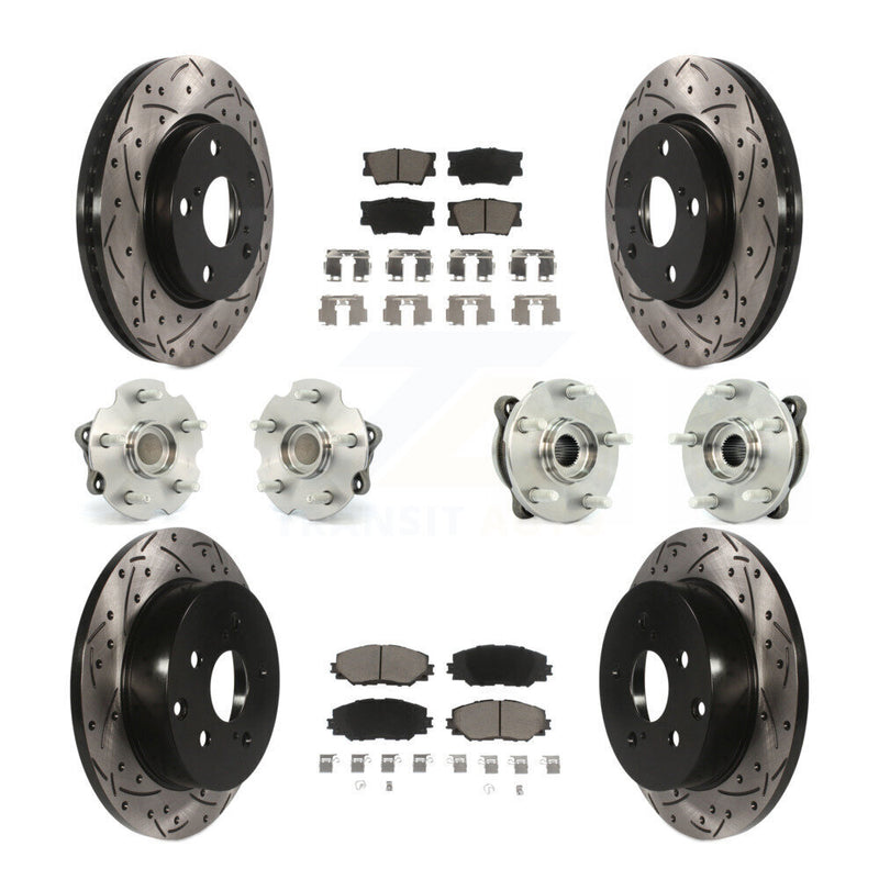 Transit Auto KBB-119932 Wheel Bearing and Hub Assembly for 2013-2018 Toyota RAV4 - Front and Rear product image