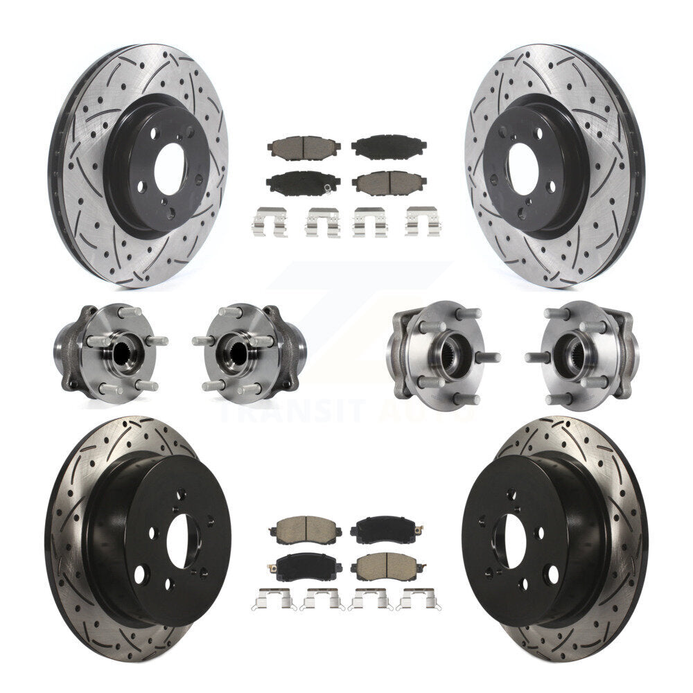 Transit Auto KBB-119933 Wheel Bearing and Hub Assembly for 2017-2021 Subaru Impreza - Front and Rear product image