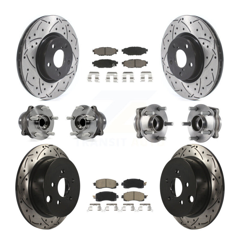 Transit Auto KBB-119933 Wheel Bearing and Hub Assembly for 2017-2021 Subaru Impreza - Front and Rear product image