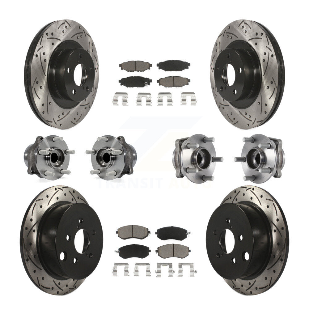 Transit Auto KBB-119935 Wheel Bearing and Hub Assembly for 2015-2018 Subaru Crosstrek, Subaru Forester, Subaru XV Crosstrek - Front and Rear product image