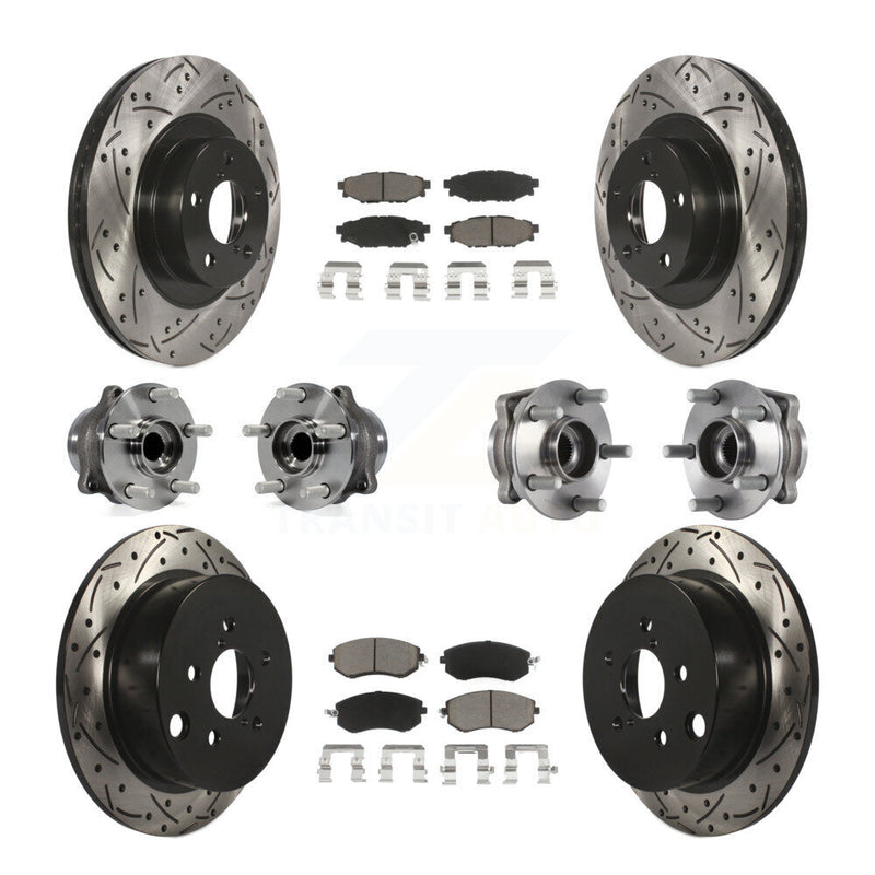 Transit Auto KBB-119935 Wheel Bearing and Hub Assembly for 2015-2018 Subaru Crosstrek, Subaru Forester, Subaru XV Crosstrek - Front and Rear product image