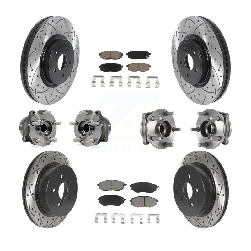 Transit Auto KBB-119936 Wheel Bearing and Hub Assembly for 2014-2018 Subaru Forester - Front and Rear product image