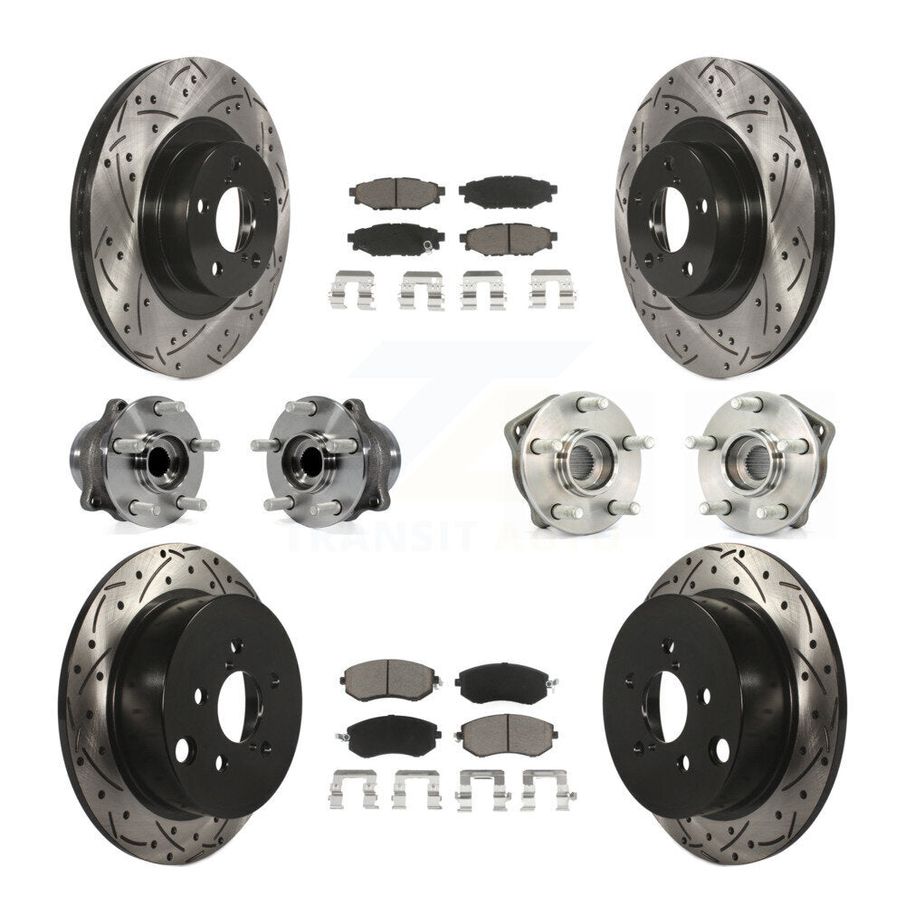 Transit Auto KBB-119939 Wheel Bearing and Hub Assembly for 2013 Subaru XV Crosstrek - Front and Rear product image