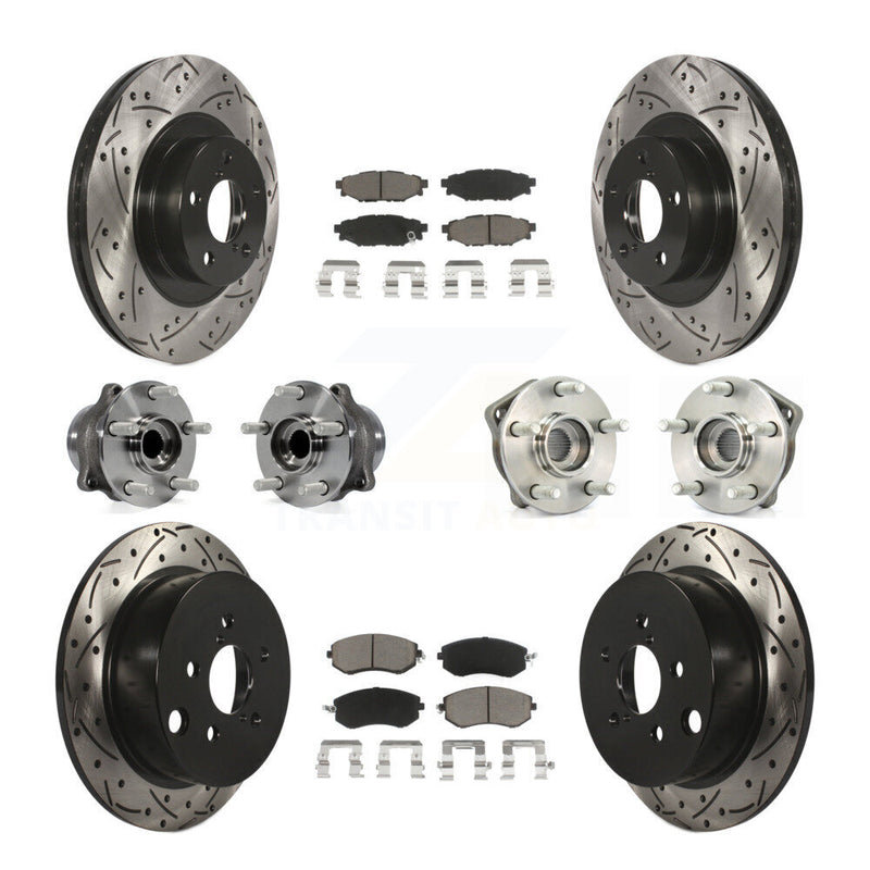 Transit Auto KBB-119939 Wheel Bearing and Hub Assembly for 2013 Subaru XV Crosstrek - Front and Rear product image