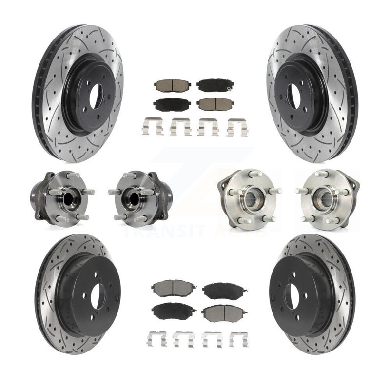 Transit Auto KBB-119940 Wheel Bearing and Hub Assembly for 2014 Subaru Forester - Front and Rear product image
