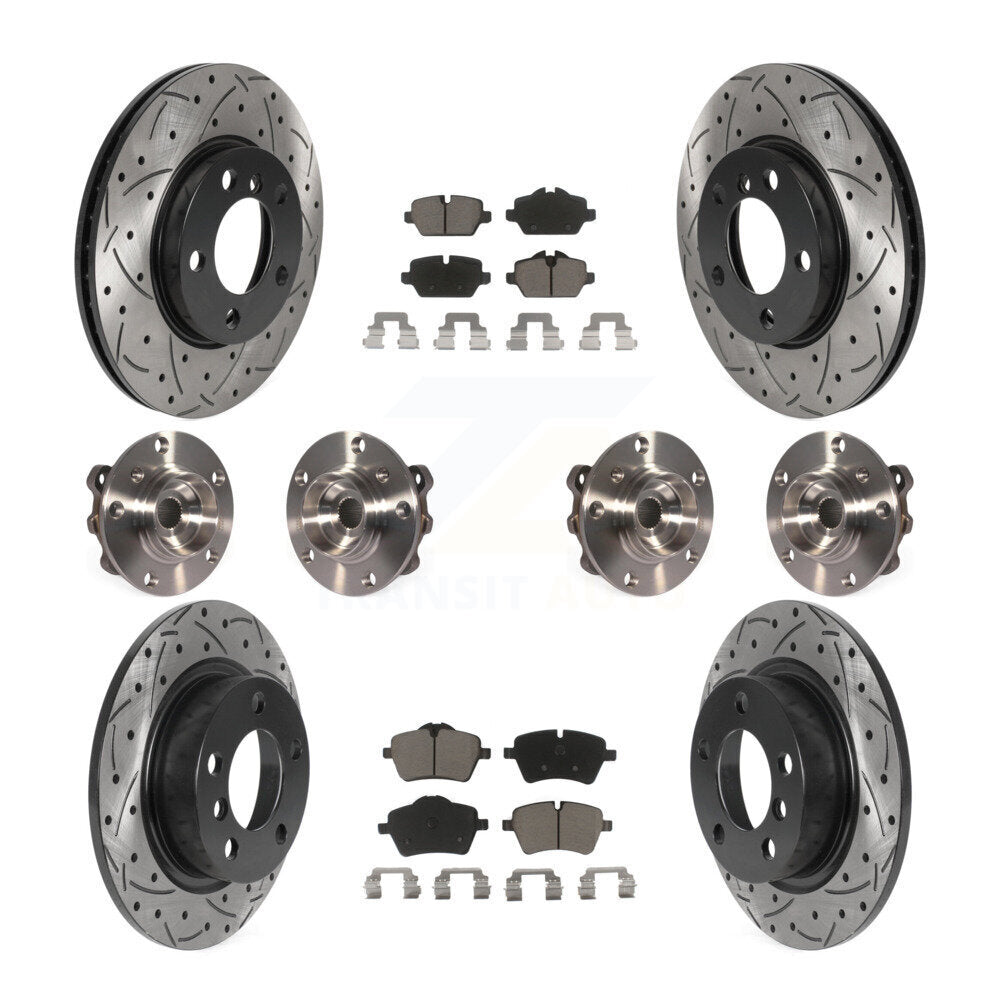 Transit Auto KBB-119947 Wheel Bearing and Hub Assembly for 2011 Mini Cooper Countryman - Front and Rear product image