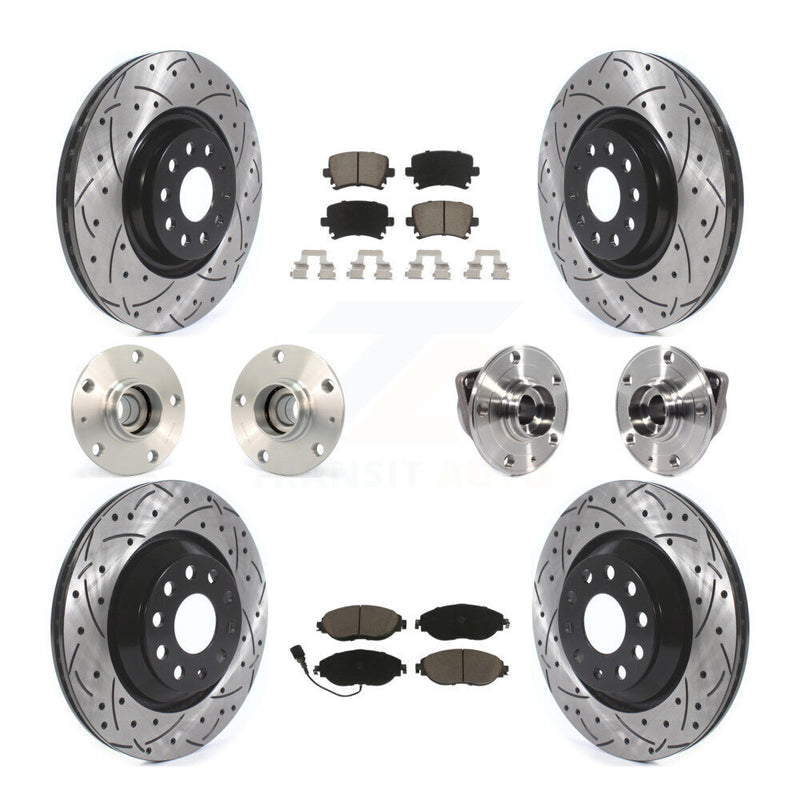 Transit Auto KBB-119953 Wheel Bearing and Hub Assembly for 2018-2021 Volkswagen GTI - Front and Rear product image
